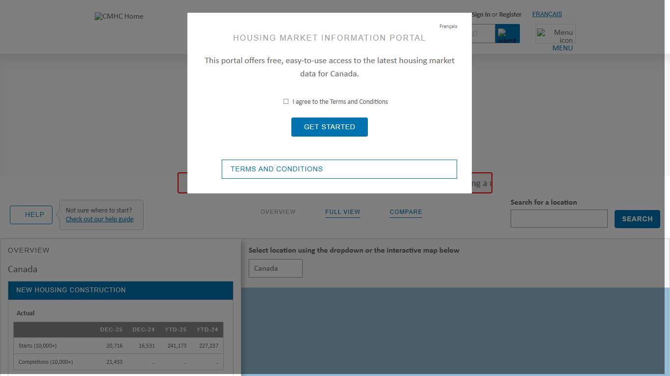 Housing Market Information Portal